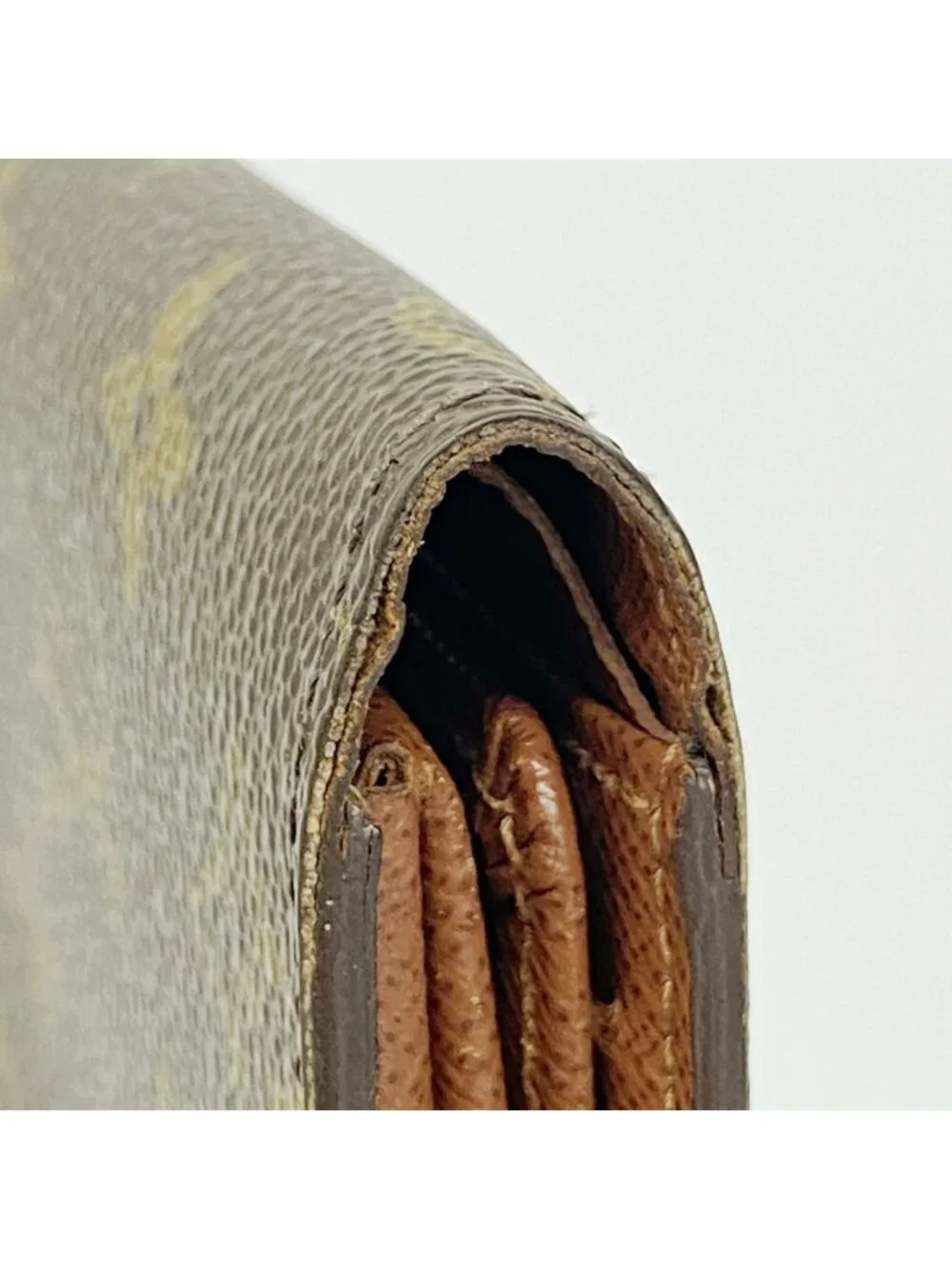 Louis Vuitton Wallet Monogram Portefeuille Magellan Brown